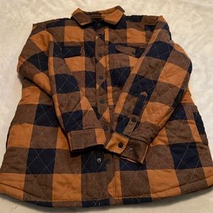 Sherpa lined flannel